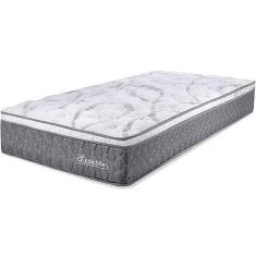 Imagem de Colchão Solteirão Molas Ensacadas E Pillow Top De Espuma Viscoelástico 97x203x27cm - BF Colchões