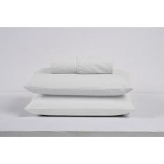 Imagem de Lençol Cama Box Queen 200 Fios 3 Peças Conjunto 100% Algodão - Donna M