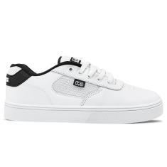 Imagem de Tênis Hocks Unissex Couro Flat Lite Poa Petit Branco