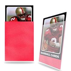 Imagem de Pacote com 200 capas para cartas colecionáveis padrão acabamento fosco jogo de tabuleiro protetor de baralho para MTG, Pokémon, Dropmix, beisebol e mais cartas — nunca rasga ótimo para embaralhar,