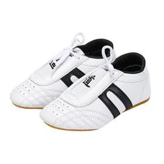Imagem de Tênis de treinamento de kickboxing macio, moda antiderrapante Taichi Karate Artes Marciais Wrestling Adultos Sapatos Esportivos Masculinos, para Sapatos de Ginásio Respiráveis Unissex(22.5cm)