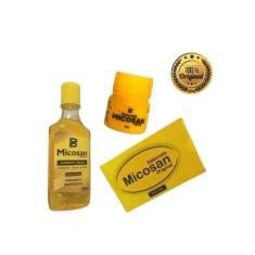 Imagem de Kit Pomada Clareadora E Sabonete Micosan Para Micoses E Manchas Em Ger