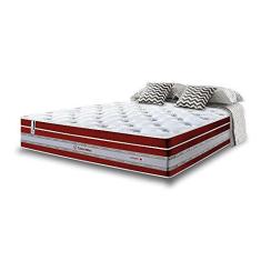 Imagem de Colchão Queen de Molas Ensacadas Cama Inbox Select Euro Soft 158x198x32 Vermelho