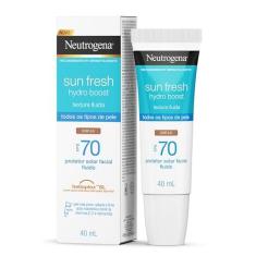 Imagem de Protetor Solar Facial Neutrogena Sun Fresh Hydro Boost Cor 3.0 FPS 70 40mL