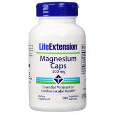 Imagem de Magnesium Mangésio 500Mg (100 Caps) Life Extension