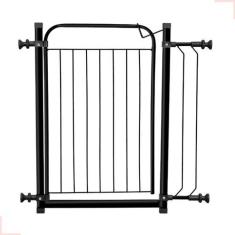 Imagem de Portãozinho Infantil Segurança Bebe 69cm + Extensor de 10 cm - Pet Úti