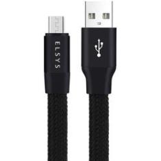 Imagem de Cabo De Dados Micro Usb Retrátil Para Smartphone 10Cm Elsys