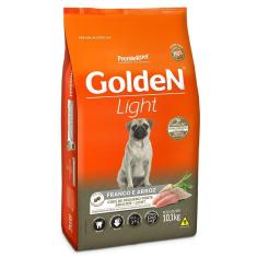 Imagem de Ração Seca Premier Pet Golden Formula Cães Adultos Light Mini Bits Frango E Arroz - 10 Kg