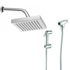 Imagem de Ducha Fria Meber Athena Plus E Desviador Com Gatilho Abs, Cromado