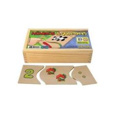 Imagem de Número E Quantidades Brinquedo Educativo Pedagógico