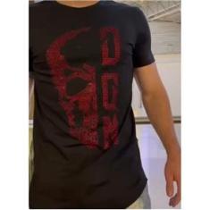 Imagem de Camiseta Masculina Swag Frente e Costas Redonda