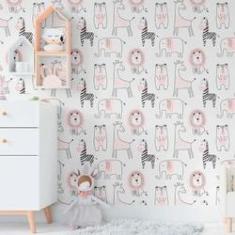 Imagem de Papel de Parede Adesivo Infantil N011131 Rolo 0,58x3,00M