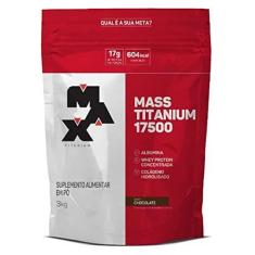 Imagem de Mass Titanium 17500 (3 Kg), Max Titanium, Chocolate