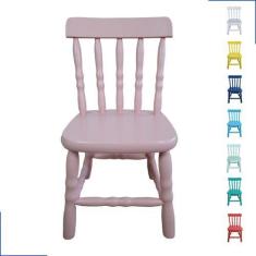 Imagem de Cadeira Infantil de Madeira com Design Seguro Resistente Ideal para Qu