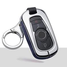 Imagem de TPHJRM Capa de chave de carro em liga de zinco Capa de chave, adequada para Buick ENCORE ENVISION LACROSSE Astra Zafira Chevrolet Camaro Malibu