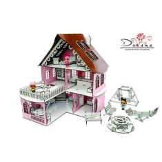 Imagem de Kit Casa Bonecas 29 Moveis Decorativa Cindy Princesa Darama