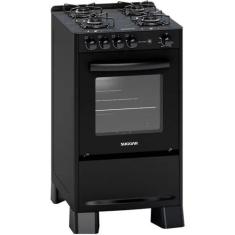 Imagem de Fogão de Piso Max Glass 4 Bocas FGVMG410 Suggar, Preto, Bivolt