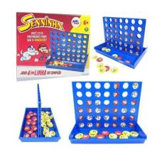 Imagem de Jogo 4 Em Linha Educativo Tabuleiro Senninha Infantil - Pakitoys