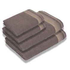 Imagem de Jogo De Toalhas Luxury Soft Beka Banho + Rosto Luxo Cinza