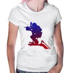 Imagem de Baby Look Cinegrafista - Foca Na Moda