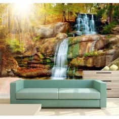 Imagem de Papel de Parede Cachoeira 3D 2M² na 056