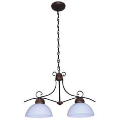 Imagem de Lustre Muller Requint 2 Lâmpadas Envelhecido 8904E