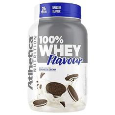Imagem de 100% Whey Flavour - 900g Cookies e Cream - Atlhetica Nutrition