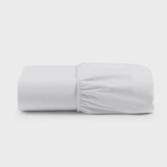 Imagem de Lençol de Baixo Casal King Avulso Com Elástico Primor Percal 400 Fios - Branco