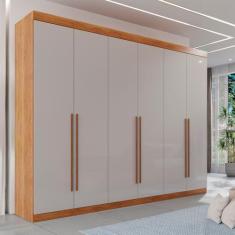 Imagem de Guarda Roupa Casal 6 Portas 6 Gavetas 100% Mdf Itália - Mais Móveis