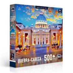 Imagem de Puzzle quebra-cabeça basílica de são pedro 500 peças - toyster