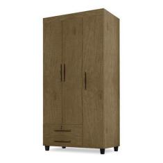 Imagem de Guarda Roupas Madri Roupeiro 3 Portas + 2 Gavetas Jacarandá - SAO MIGU