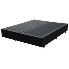 Imagem de Base Box Casal Bipartido Linhão Preto - Imperium Do Sono
