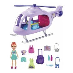 Imagem de Boneca Polly Pocket Helicóptero De Aventura - Mattel