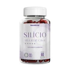 Imagem de Silício + Vitaminas A B5 B7 C D E - 60 Cápsulas Natunéctar