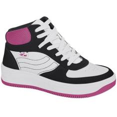 Imagem de Tênis Infantil Cano Alto Kidy Nova York Feminino - 1401067