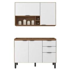 Imagem de Cozinha Modulada Composição 11 Firenze 2 Peças - Demóbile