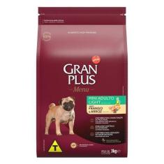 Imagem de Ração Glanplus Menu Light Frango E Arroz Para Cães Adultos Mini - 3 Kg