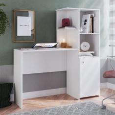 Imagem de Escrivaninha Capri Mesa Para Computador Home Office 1 Porta 2 Pratelei