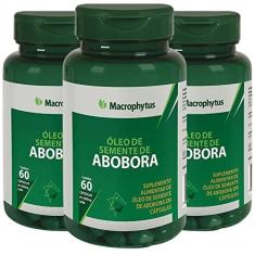 Imagem de KIT 3X Óleo de Semente de Abóbora 60 cápsulas - Macrophytus