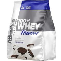 Imagem de Atlhetica Nutrition 100% WHEY FLAVOUR (900g) (SC) Cookies & Cream, Multicolorido.