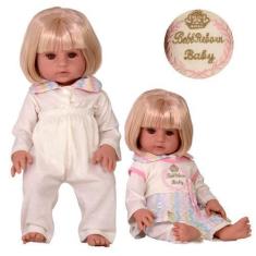 Imagem de Boneca Baby Reborn  Realista C/ Acessórios - Cegonha Reborn Dolls