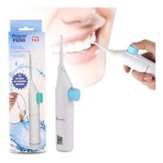 Imagem de Fio Dental Automatico Irrigador Oral Jato De Agua Limpeza Portatil Pas