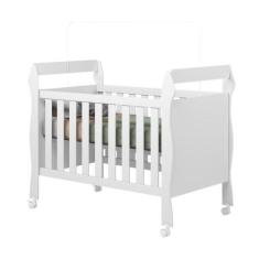 Imagem de Berço Mini Cama 3 em 1 Soninho 100% MDF Branco - Tigus Baby