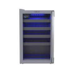 Imagem de Champanheira Venax 24 Garrafas Cinza Porta Invertida