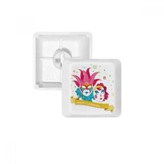 Imagem de Kit de atualização de teclado mecânico PBT teclado mecânico Happy Carnival of Venice com cabeça dupla