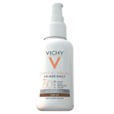 Imagem de Inativação Comercial-Vichy Capital Soleil Uv Age Daily Protetor Solar Facial Fps60 Com Cor 5.0 40G