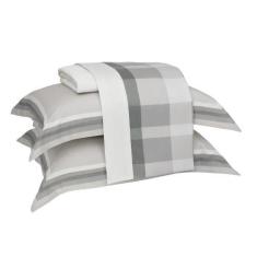 Imagem de Jogo De Cama King Kacyumara Satinée Fauzi 4 Peças 300 Fios - Kacyumara