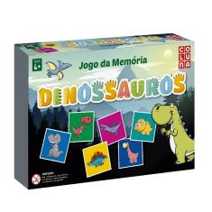 Imagem de Jogo da Memória Dinossauros 54 Peças - Coluna