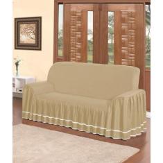 Imagem de Capa De Sofá Dália 2 Lugares Mega  Protetor Sofá - Enxovais Victoria B