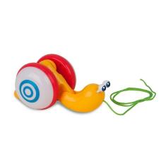 Imagem de Bichinho de Puxar Caracol Com Som e Luz Laranja - Zoop Toys